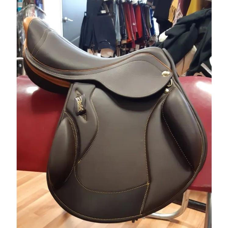 ZALDI - Selle de CROSS monoquartier COMPLETO sur mesure 17 POUCES NOIR