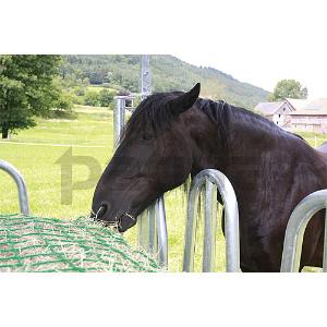 PATURA - Filet à Foin Slow Feeding  Mailles 4.5 CM pour Râtelier Rond ou Carré  - 3.60 M X 3.60 M