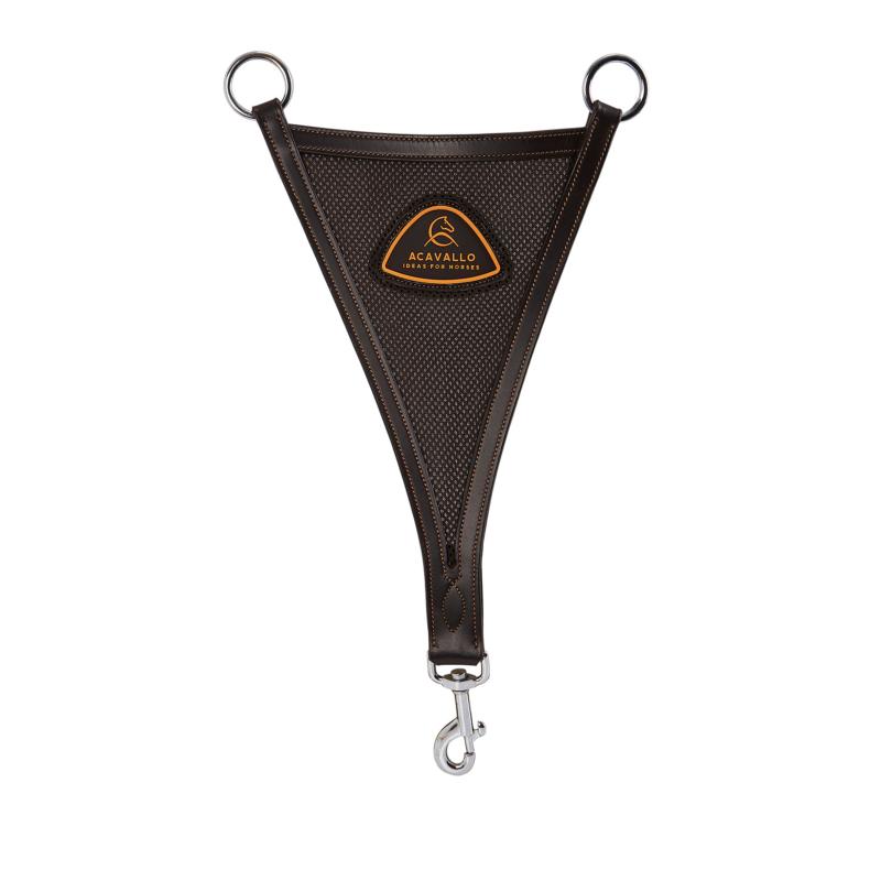 ACAVALLO - Fourche Triangle en Toile pour Collier de Chasse