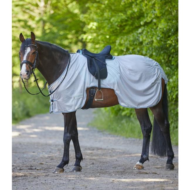 WALDHAUSEN - Chemise anti mouches pour randonnée à cheval PROTECT ARGENT 115 CM/5'6/168 CM