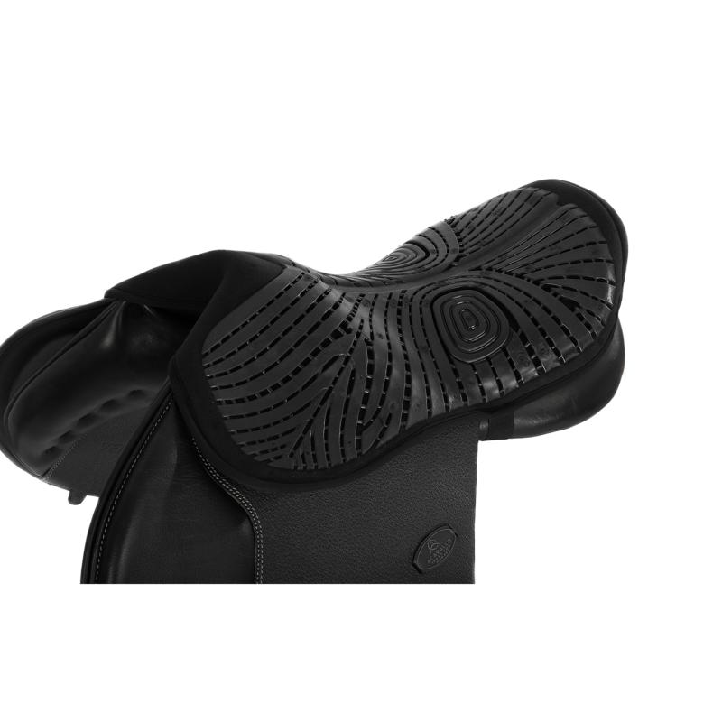 ACAVALLO - Dessus de Selle Confort Assise Gel AIR PLUS VERSION CSO M Troussequin CARRE NOIR