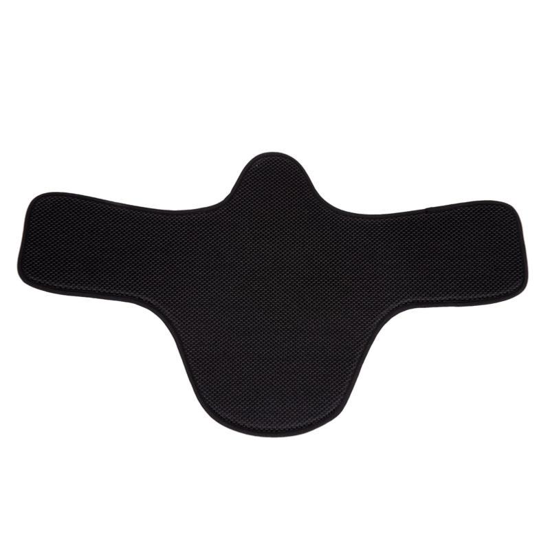 SIGNATURE by ANTARES - Bavette Courte Anatomique en Cuir à Doublure détachable 40CM HAVANE doublé MEMORY FOAM