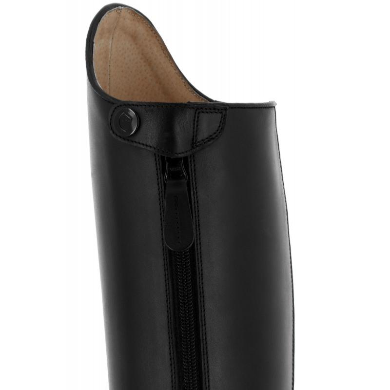 EQUITHEME - Bottes équitation en cuir lisse et lacets CHOISIR UNE POINTURE S