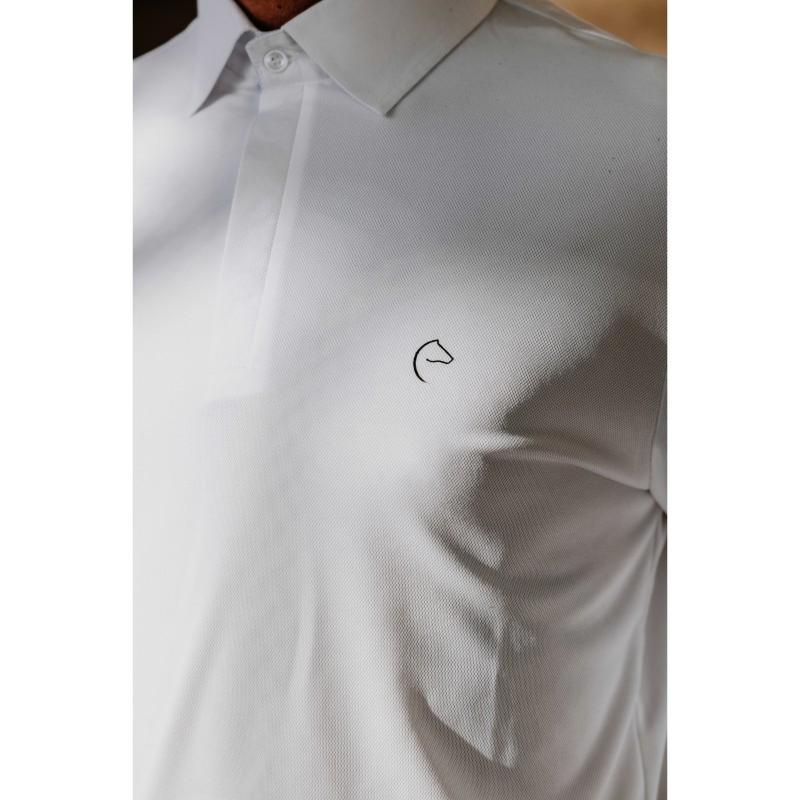 EQUITHEME - Polo de Concours Col chemise à manches DANY S HOMME