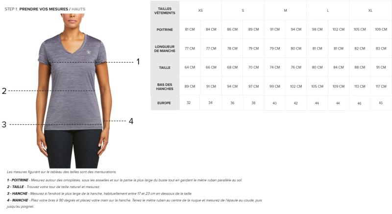 ARIAT - Veste concours stretch Technologie ClimateTEK™ Artico 2.0 34 FR FEMME NOIR