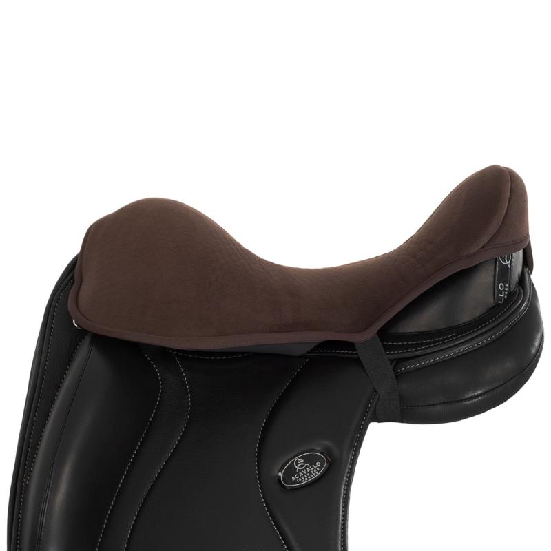 ACAVALLO - Dessus de Selle Ortho COCCYX Dri Lex NOIR VERSION COCCYX CSO M Troussequin CARRE