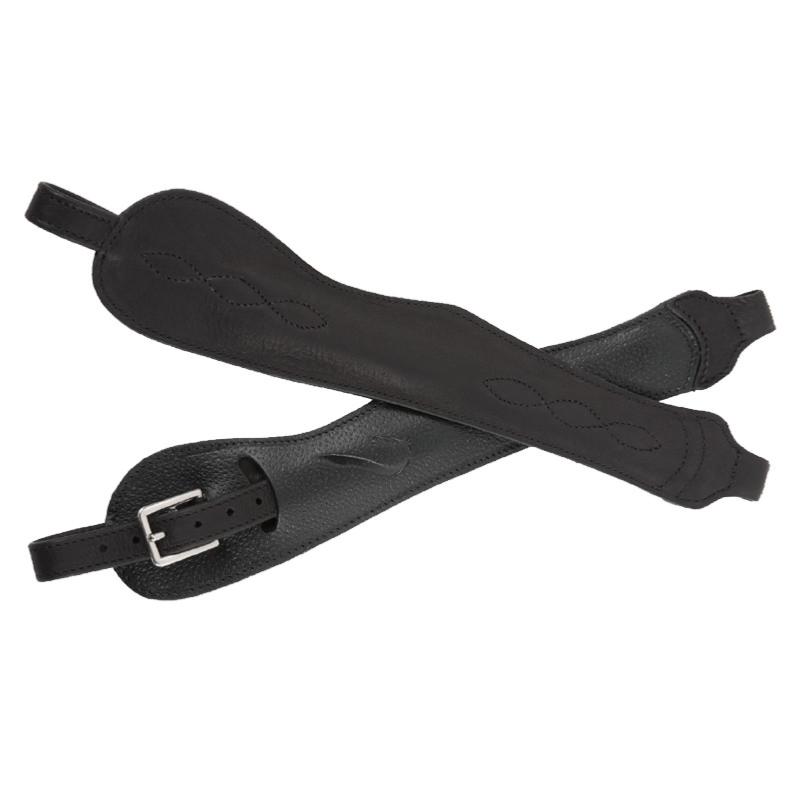 ANTARES - Étrivières Larges Monobranche à Réglage Bas 00 34/40 CM BRUN MALT