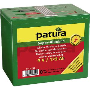 PATURA - Pile alcaline pour électrificateurs, 9 V / 175 Ah