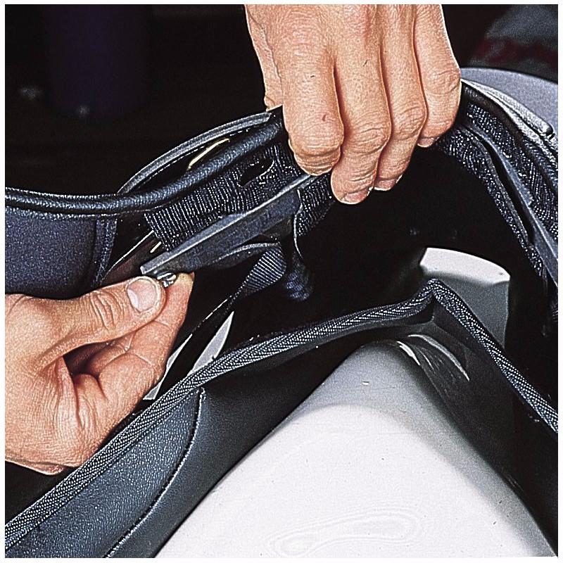 Arcade d'Arçon Selle PRO LIGHT à Arcade Interchangeable ROUGE 26 CM