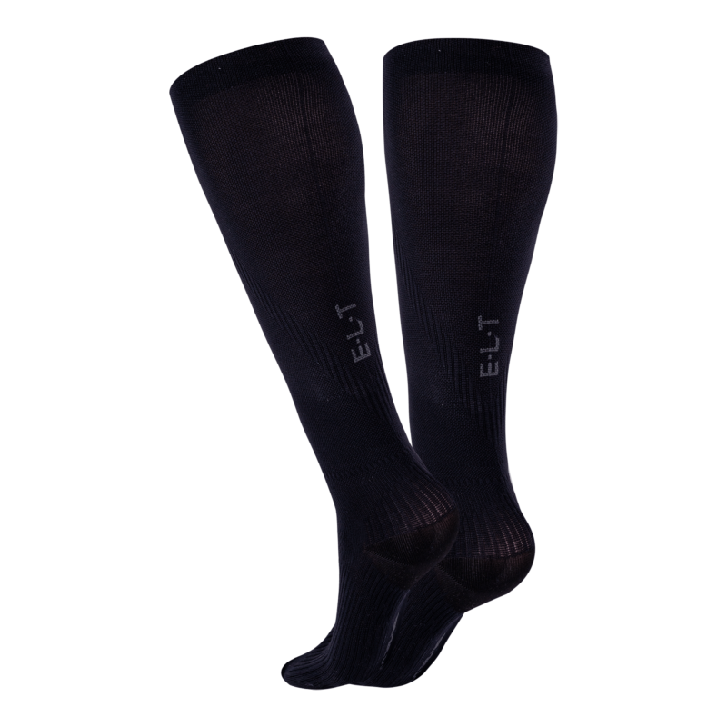 ELT - Chaussettes Equitation à Effet Compression Anti Fatigue