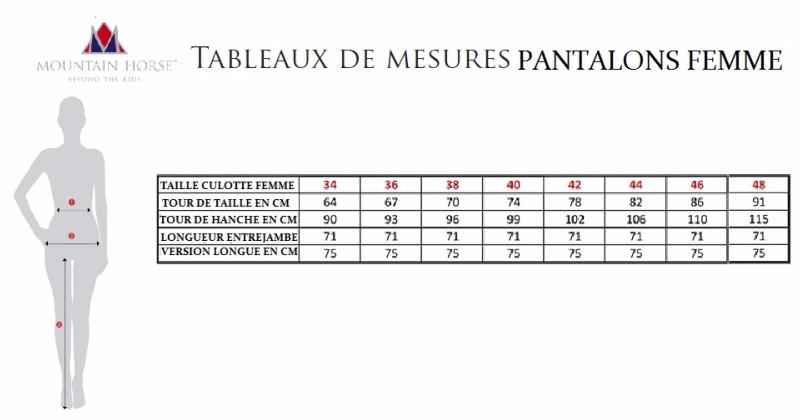 Legging FEMME à Poches et Fond Grip CROSSTECH, MOUNTAIN HORSE