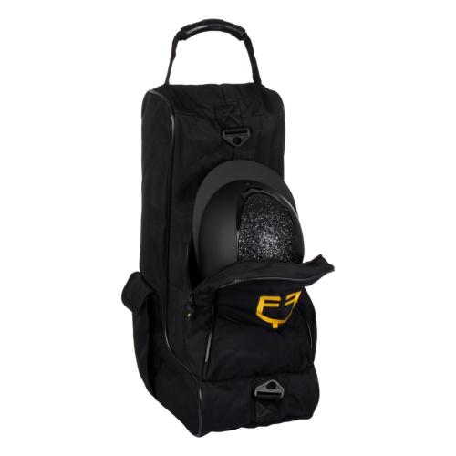 EQUESTRO - Sac à Bottes 2 compartiments et Casque équitation 