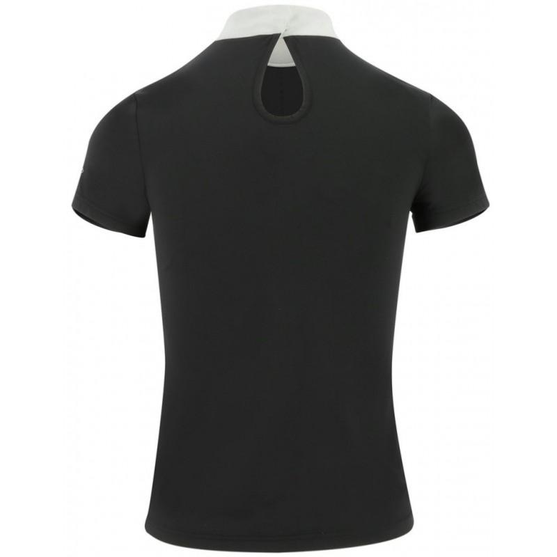 EQUITHEME - Polo Compétition Femme Avec Strass LONDON XS FEMME MARINE