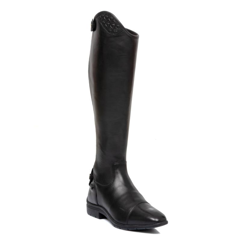 EQUESTRO - Bottes équitation sans lacets en Cuir Italien Multilogo CHOISIR UNE POINTURE REGULAR S