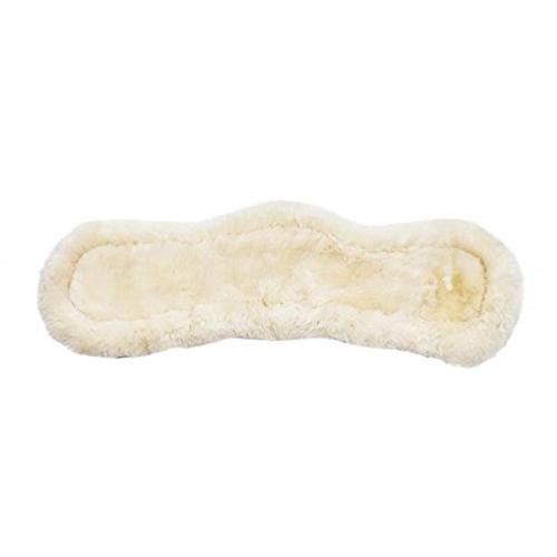 ACAVALLO - Fourreau de Sangle Courte Anatomique Gel et Mouton Véritable Taille S (50-60 CM) NOIR