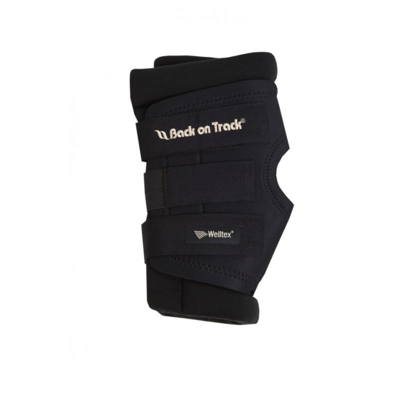 BACK ON TRACK - Protection de jarret en tissu Welltex décontractant ROYAL Taille S