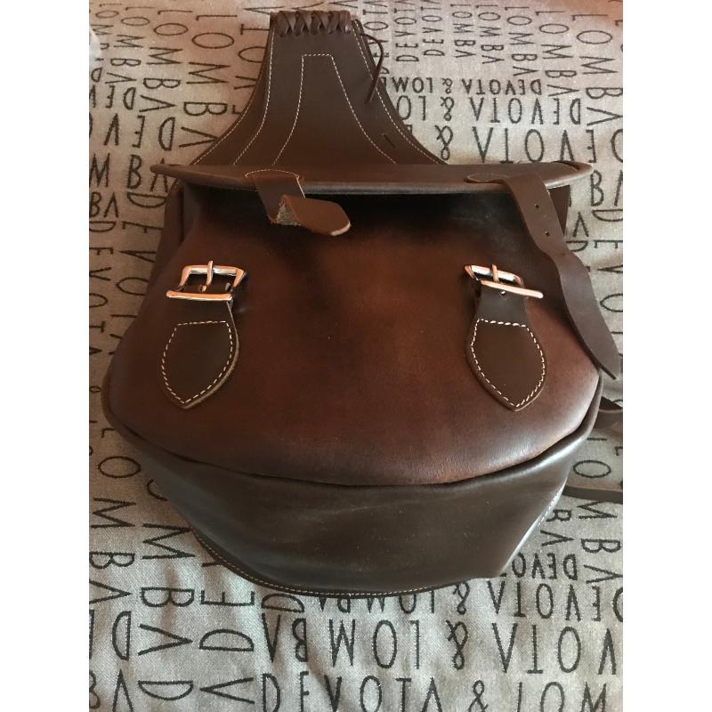 POOL'S - Sacoches de Randonnée en Cuir modèle Luxe HAVANE