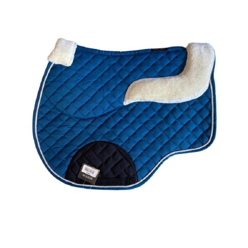 NORTON - Chabraque avec Amortisseur intégré et Bordure Mouton CONFORT BORDEAUX