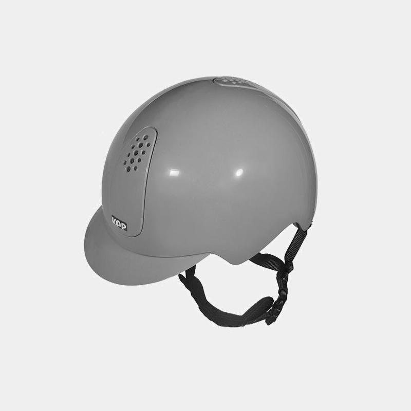 KEP ITALIA - Casque Equitation ENFANT Finition Brillante KEPPY NOIR