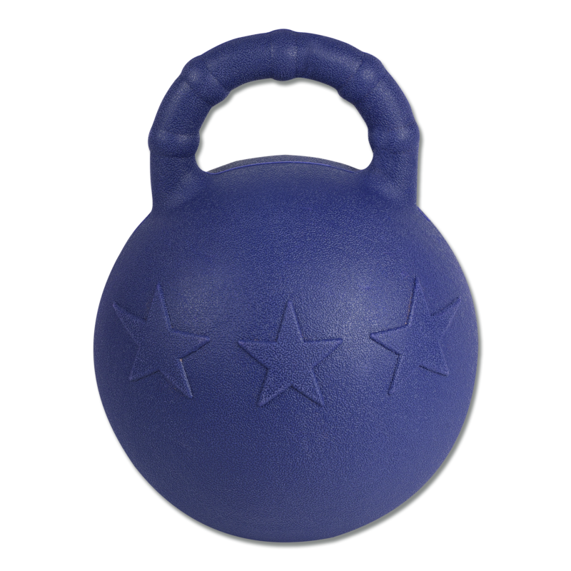Ballon Type JOLLY BALL pour Distraire le Cheval au Box BLEU