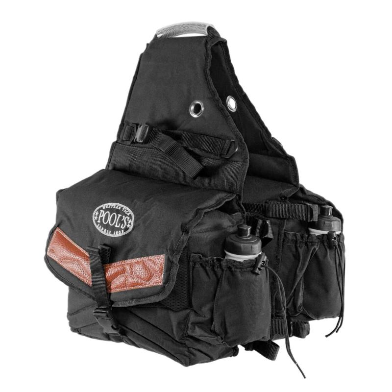 POOL'S - Sacoches de Randonnée XL Multipoches Imperméables BRUN