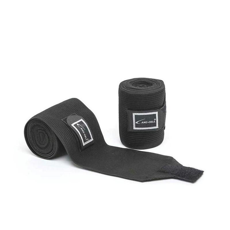 LAMI-CELL - Bandes Élastique Combinées Polaire, La Paire NOIR