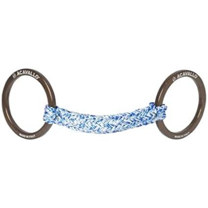 ACAVALLO - Mors Léger en Fibres JUMPE ALUPRO 105 MM ALUMINIUM